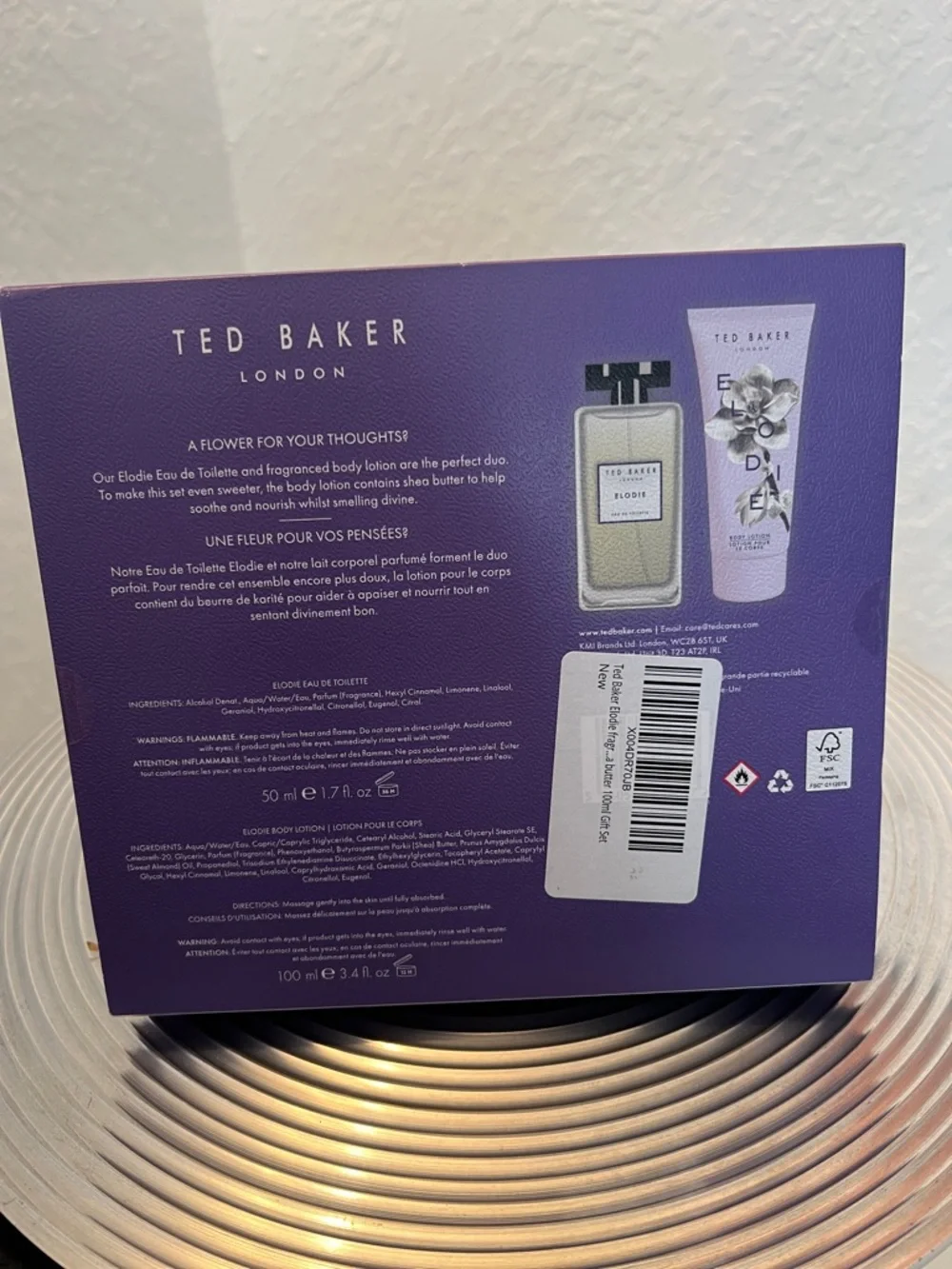 TED BAKER LONDON NWT ELODIE GIFT SET - Picture 2 of 5